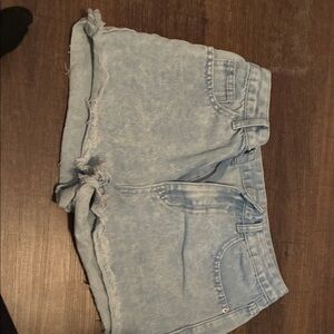 SHEIN Light Blue Jean Shorts